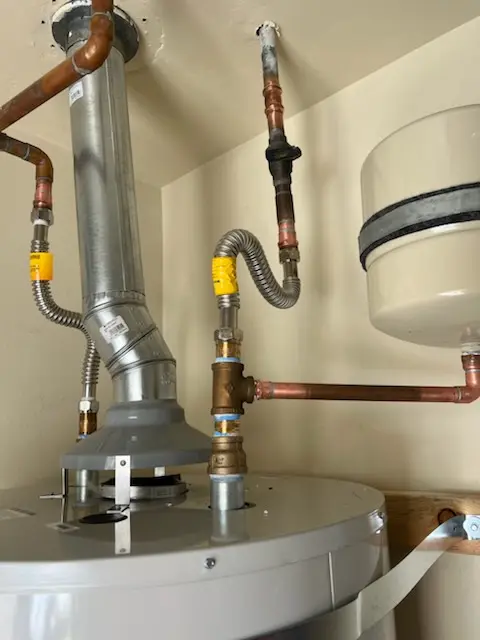 Water heater installation and plumbing repair in Honeyman Ranch